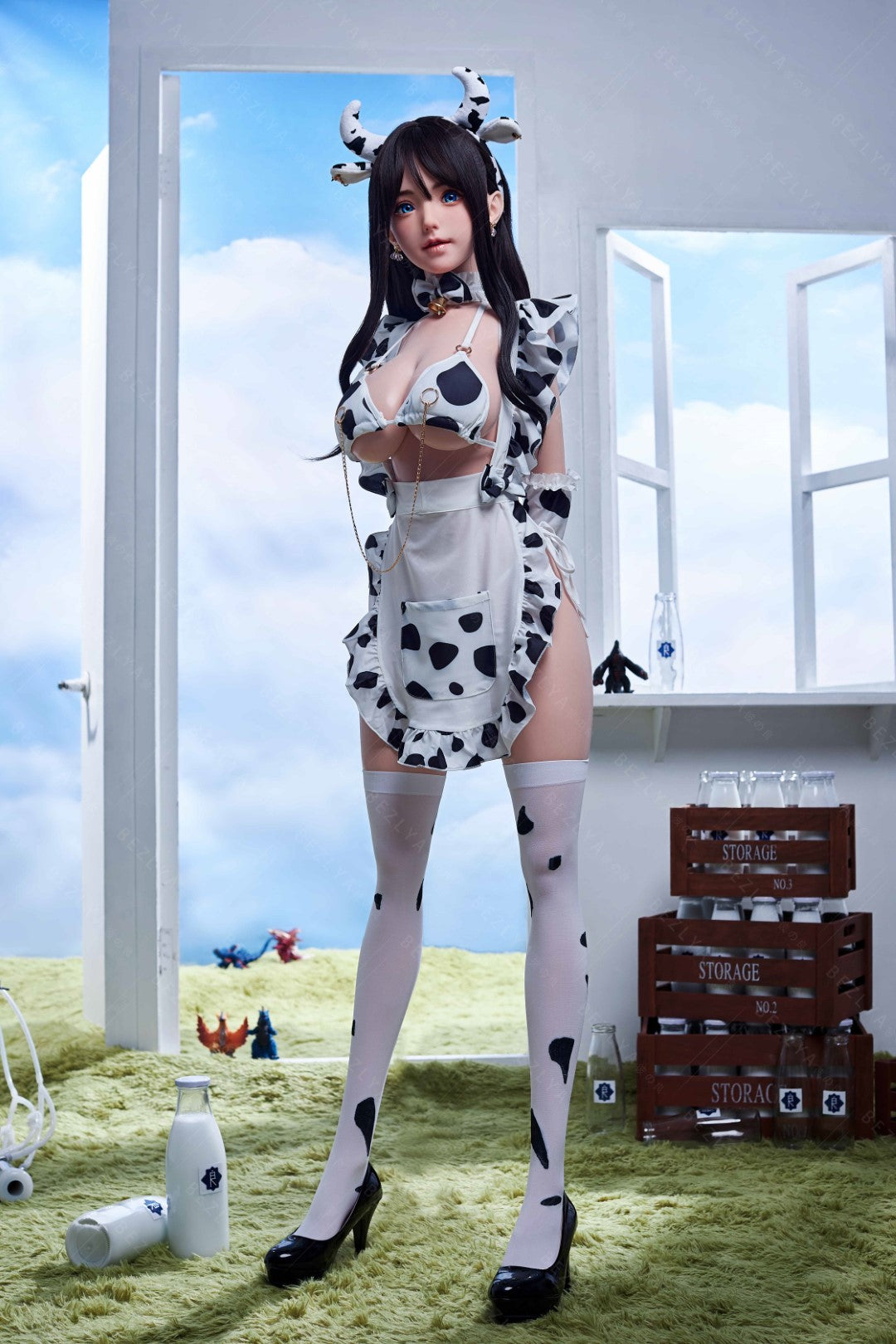 Bezlya Pisum - 145cm 2.2CF (Silicone) Sex Doll