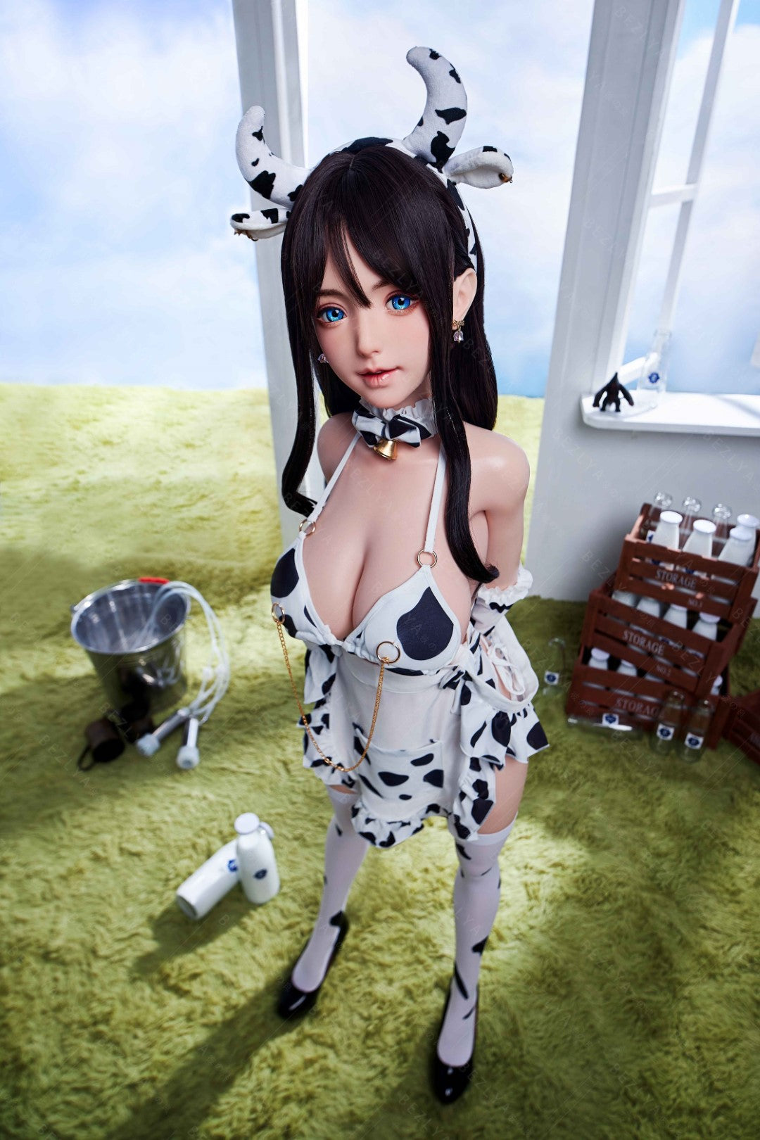Bezlya Pisum - 145cm 2.2CF (Silicone) Sex Doll