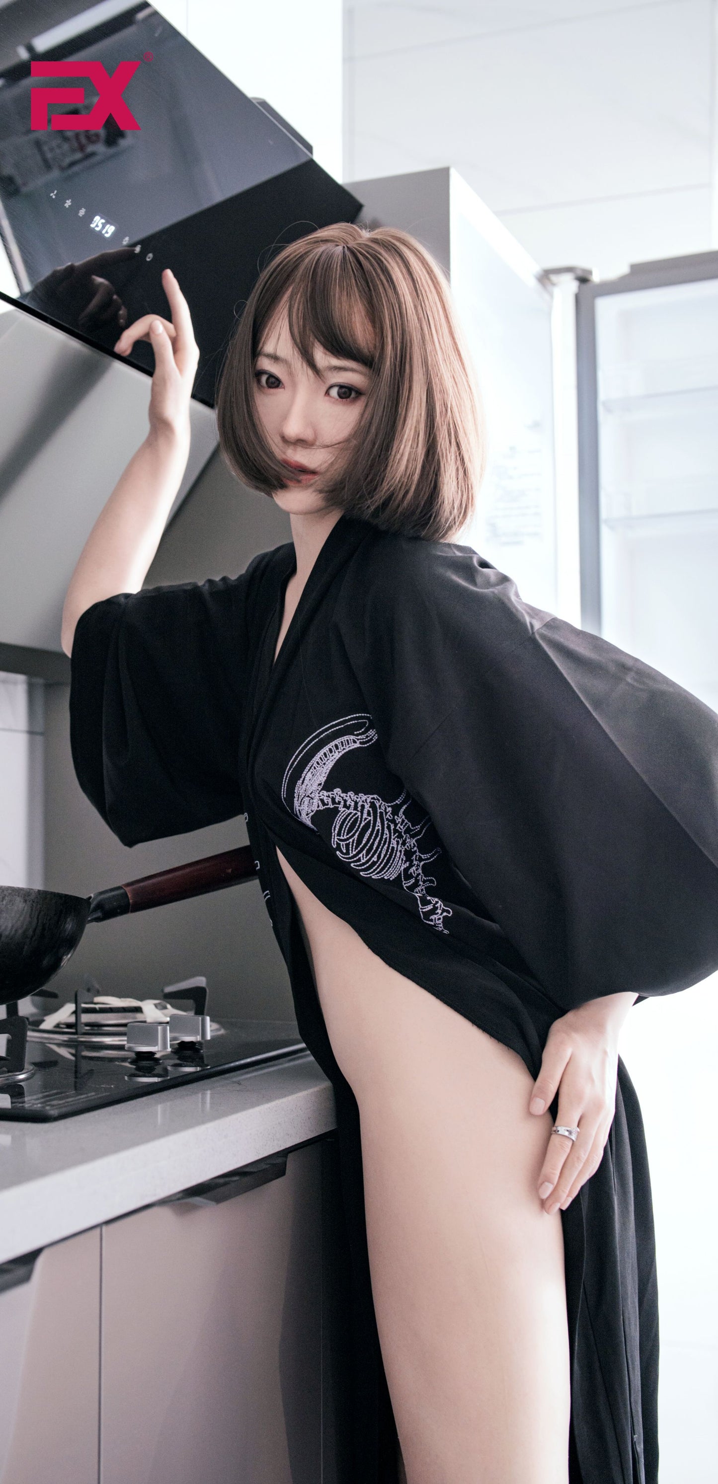 EXClone Monique - 162cm V.1 (Seamless Neck) Silicone Sex Doll