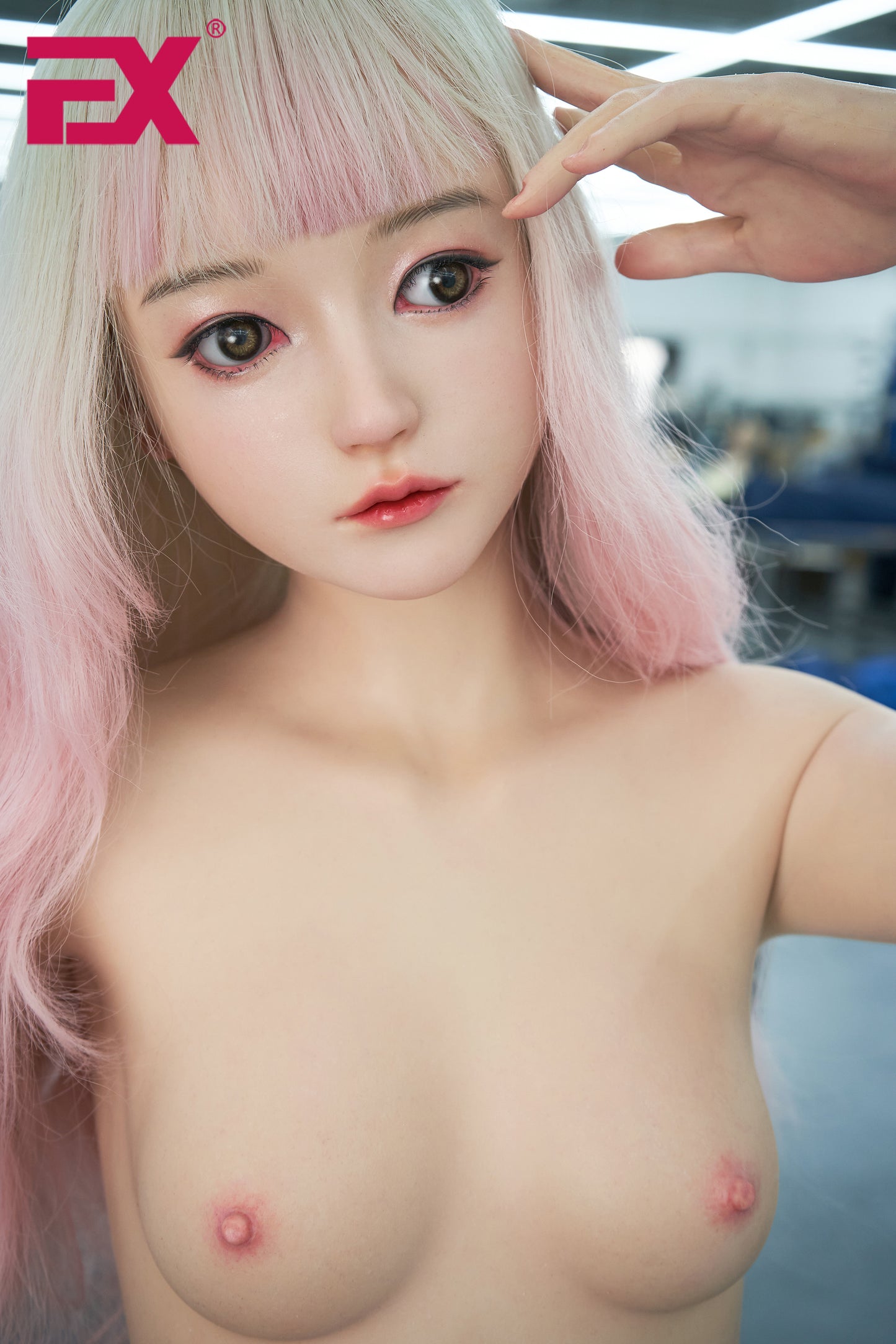 Utopia Ruby - 155cm Fut-Makeup (Seamless Neck) Silicone Sex Doll