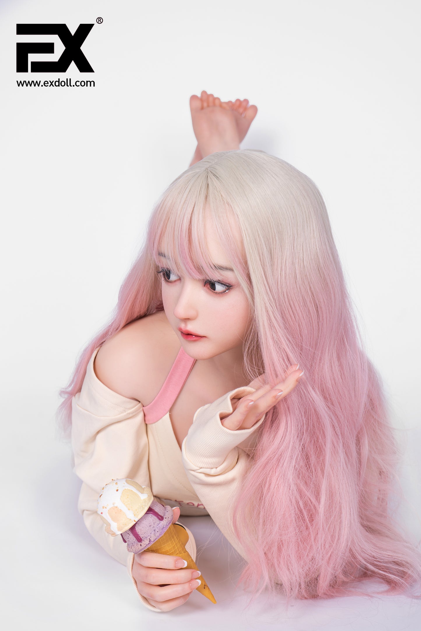 Utopia Ruby - 155cm Fut-Makeup (Seamless Neck) Silicone Sex Doll
