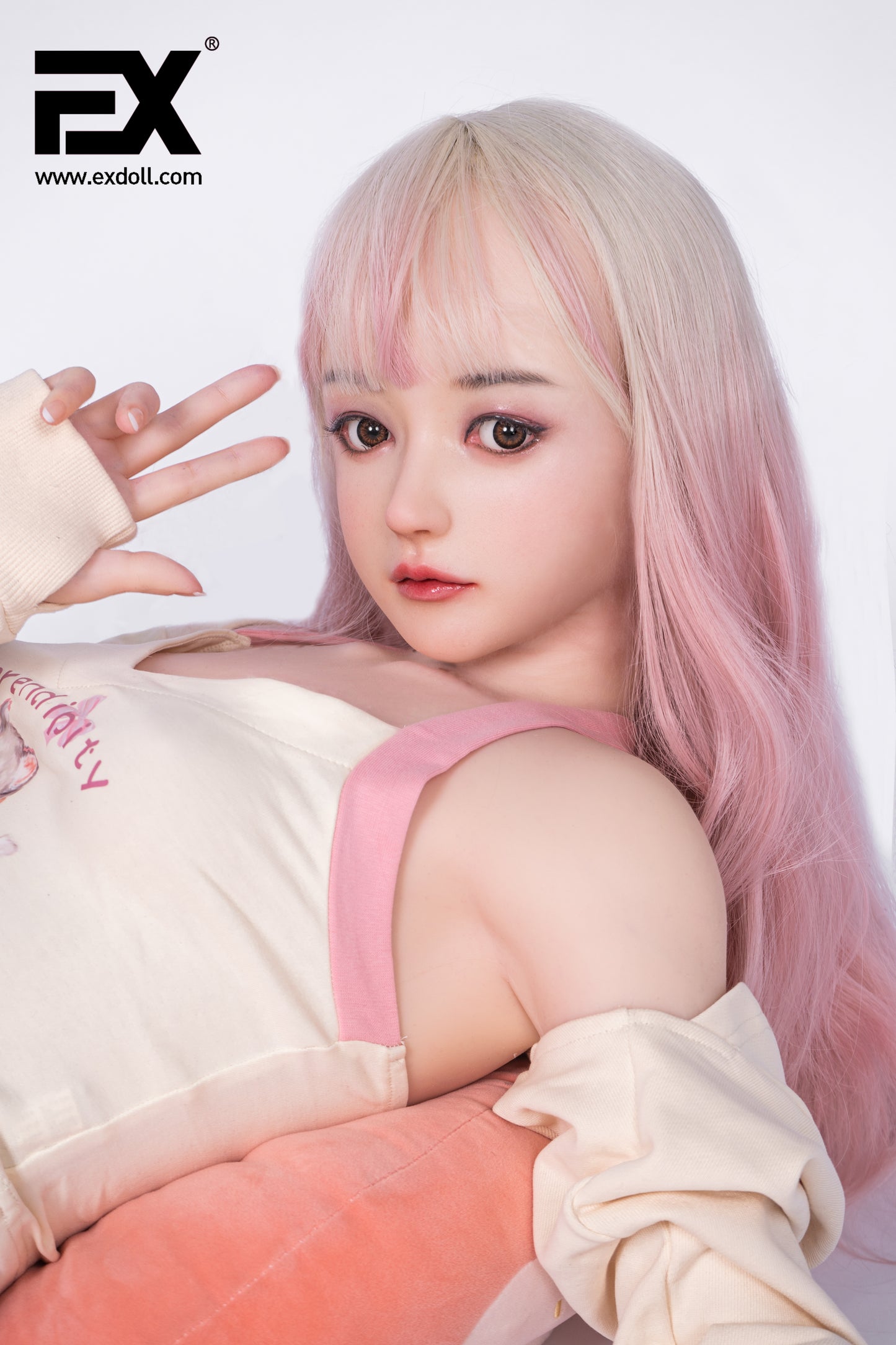 Utopia Ruby - 155cm Fut-Makeup (Seamless Neck) Silicone Sex Doll
