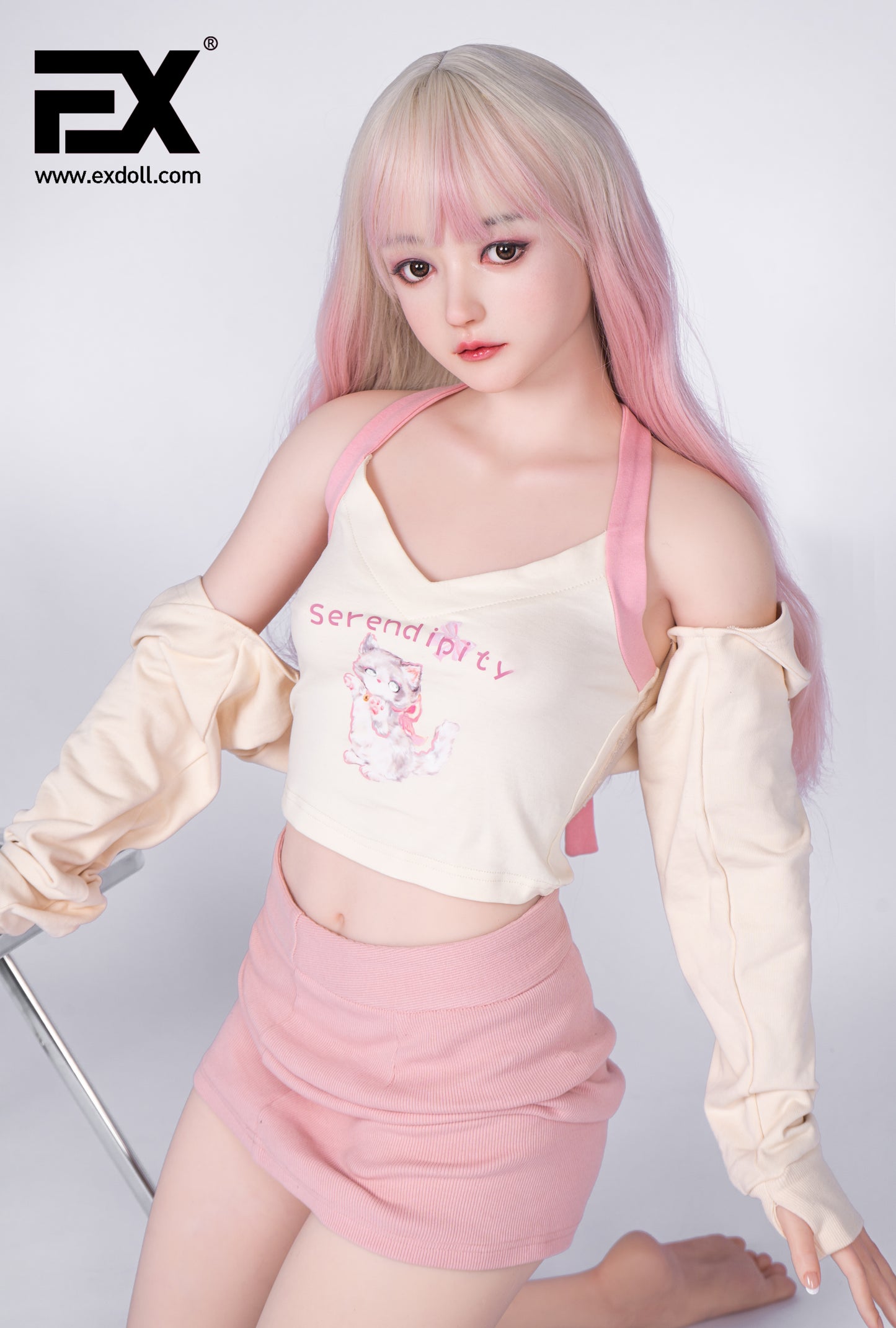 Utopia Ruby - 155cm Fut-Makeup (Seamless Neck) Silicone Sex Doll