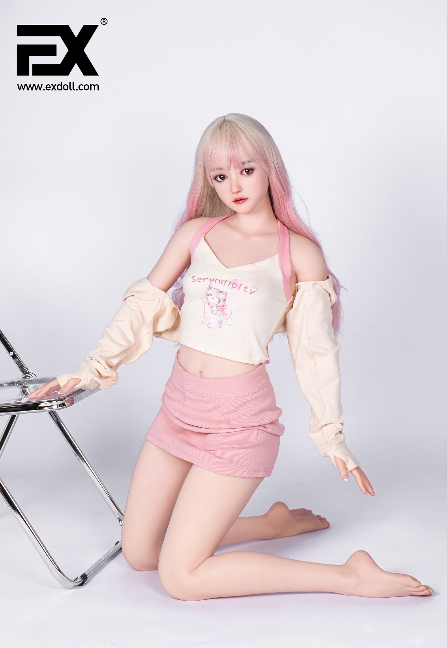Utopia Ruby - 155cm Fut-Makeup (Seamless Neck) Silicone Sex Doll