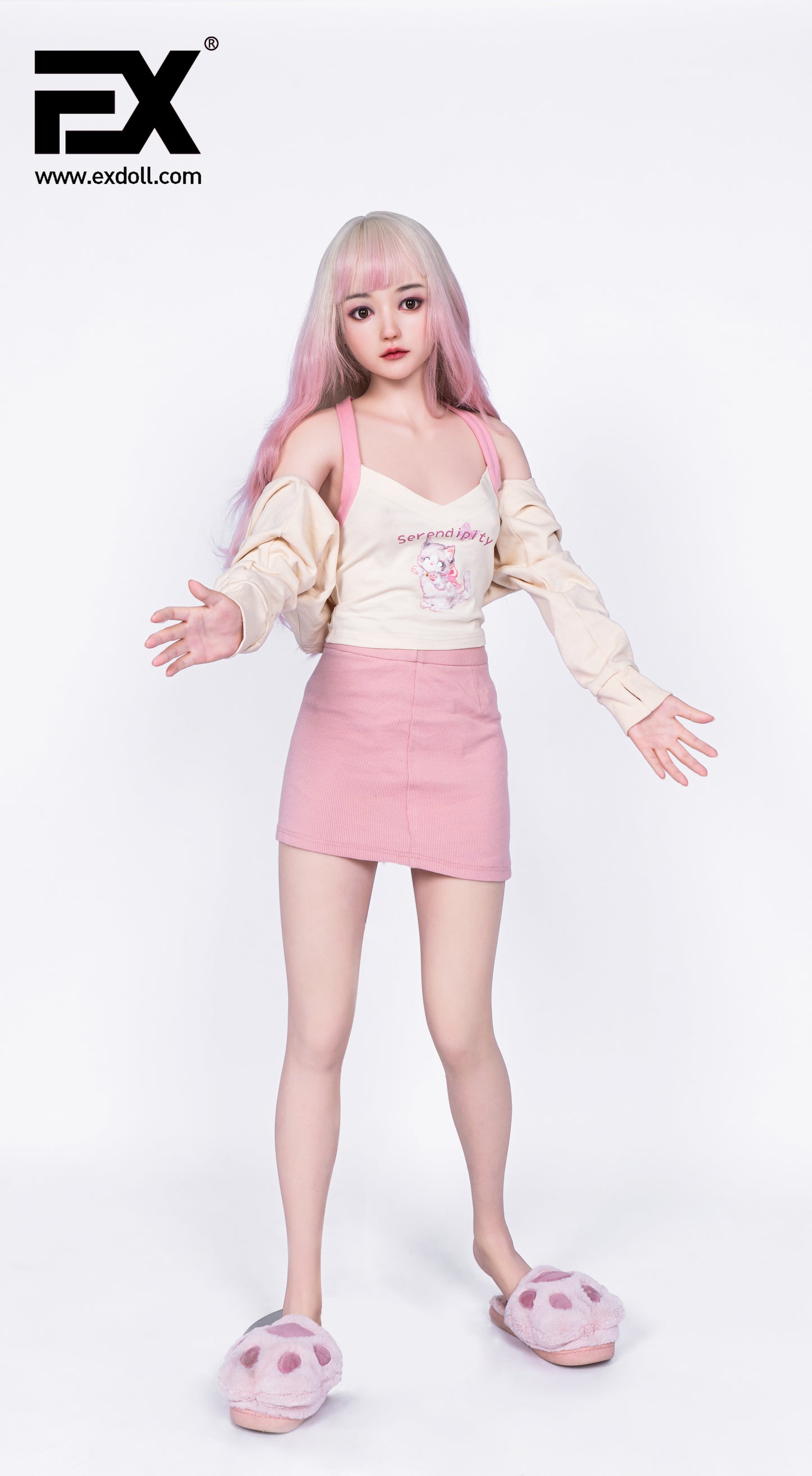 Utopia Ruby - 155cm Fut-Makeup (Seamless Neck) Silicone Sex Doll