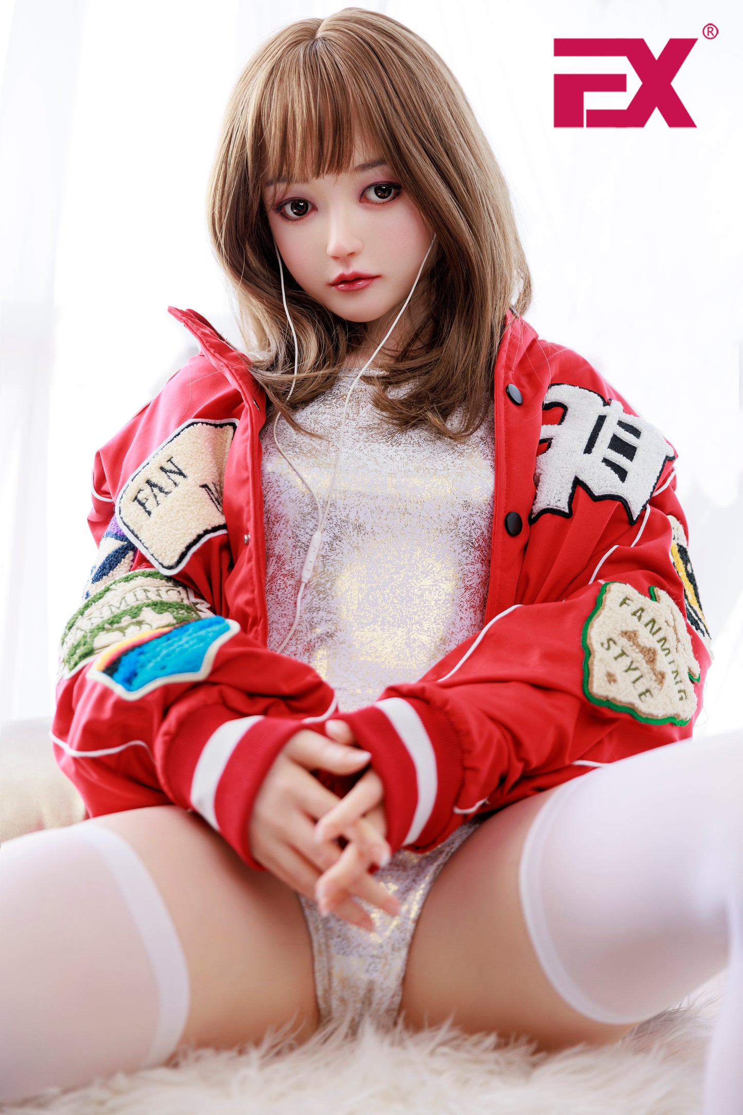 Utopia Ruby - 155cm Fut-Makeup (Seamless Neck) Silicone Sex Doll