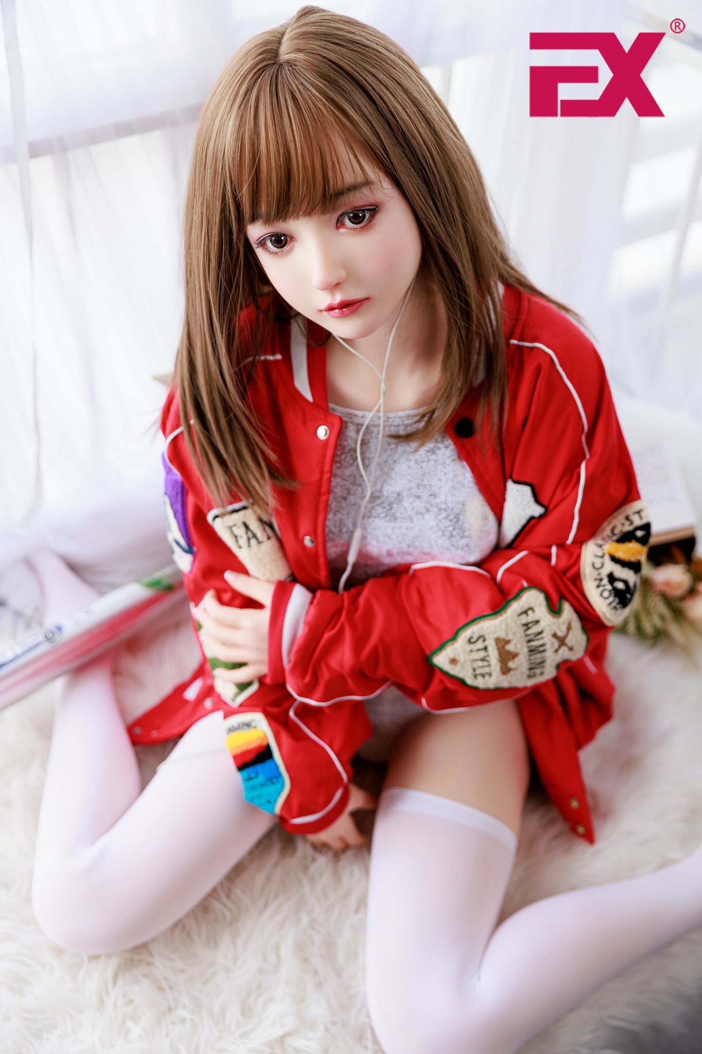Utopia Ruby - 155cm Fut-Makeup (Seamless Neck) Silicone Sex Doll