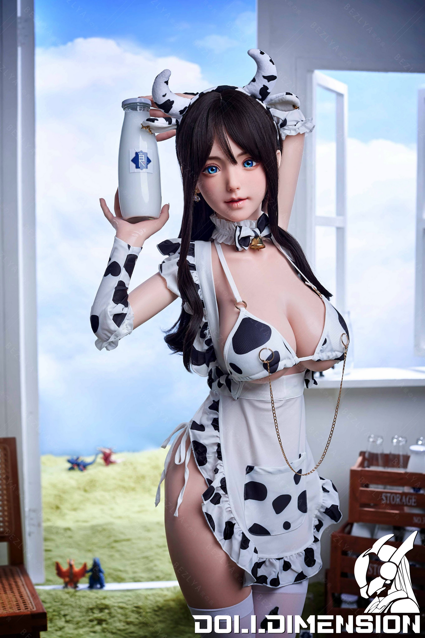Bezlya Pisum - 145cm 2.2CF (Silicone) Sex Doll