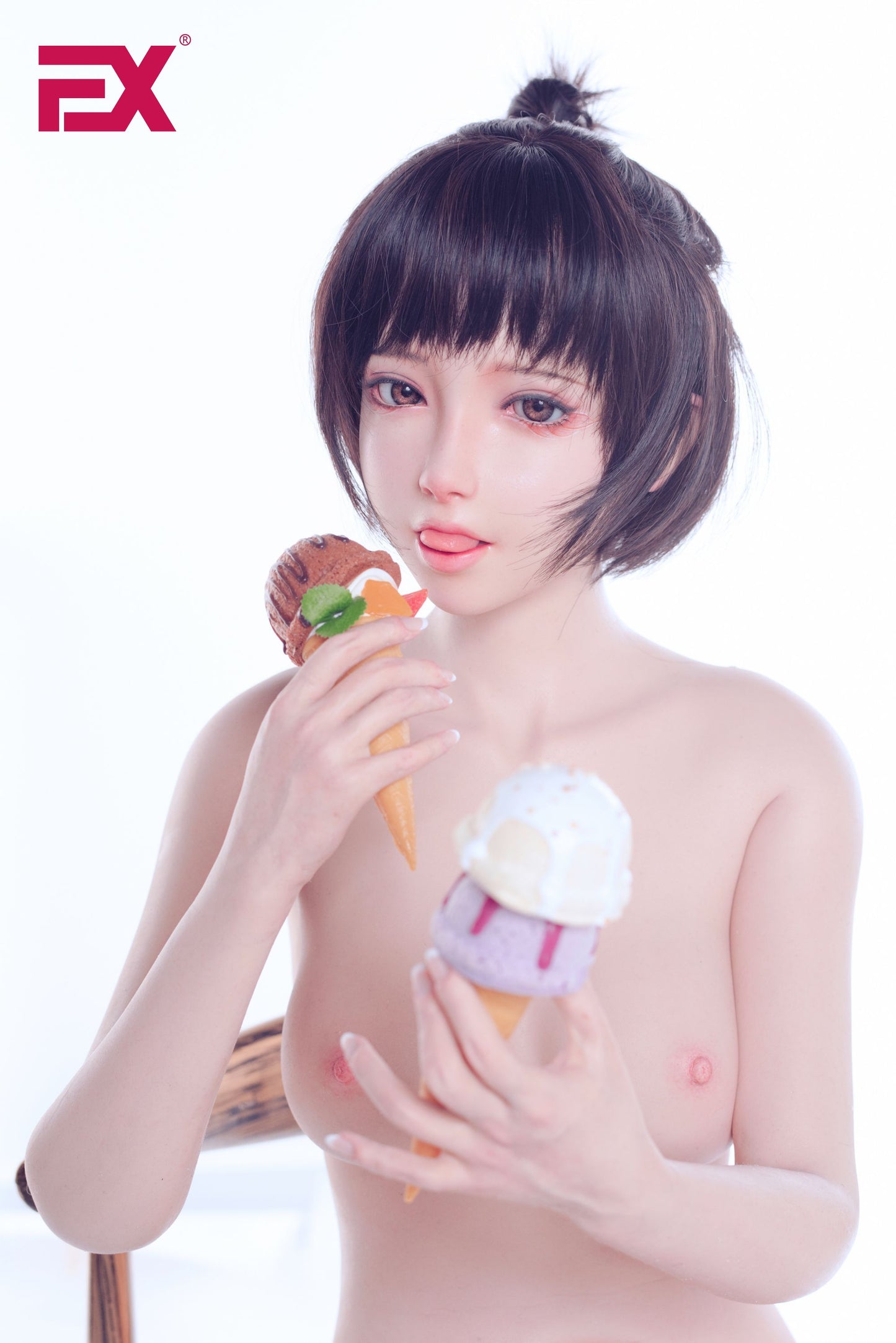 Utopia Yao - 149cm Fut-Makeup (Seamless Neck) Silicone Sex Doll
