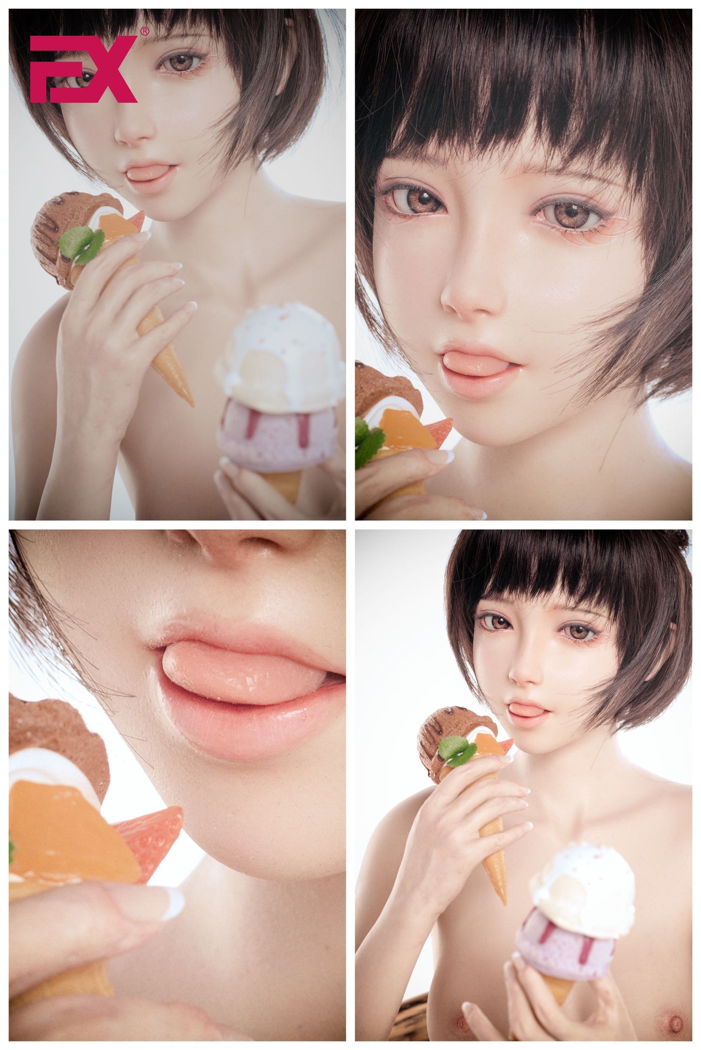 Utopia Yao - 149cm Fut-Makeup (Seamless Neck) Silicone Sex Doll