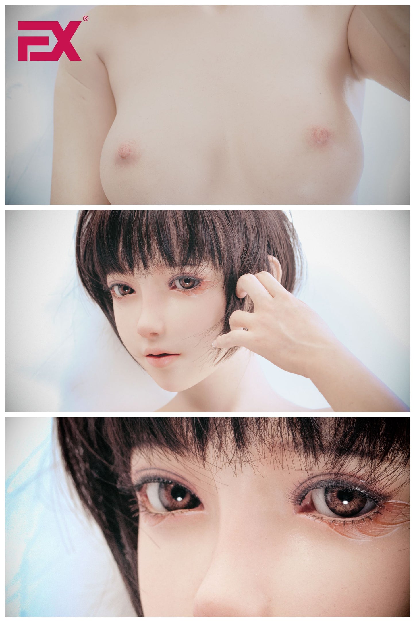 Utopia Yao - 149cm Fut-Makeup (Seamless Neck) Silicone Sex Doll