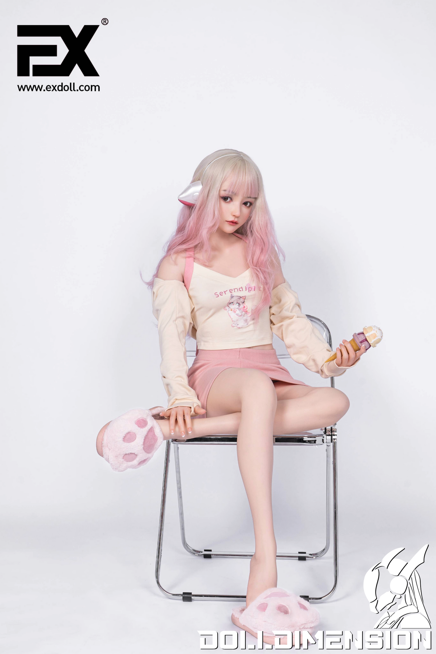 Utopia Ruby - 155cm Fut-Makeup (Seamless Neck) Silicone Sex Doll