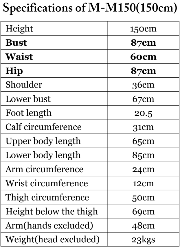 HouYu Eva - 150cm (23kg) Silicone Sex Doll