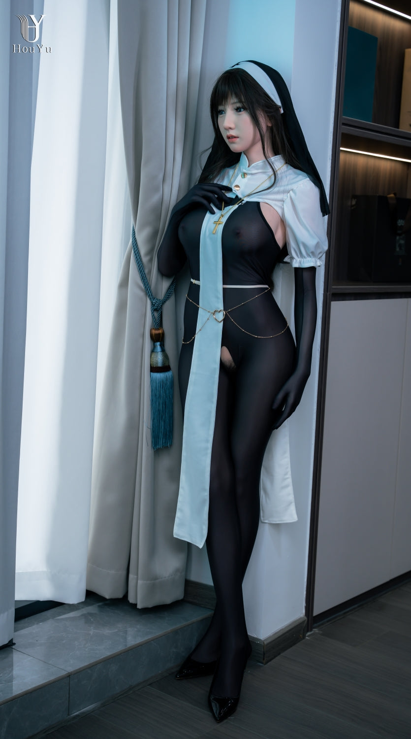 HouYu Elle - 158cm (24kg) Silicone Sex Doll