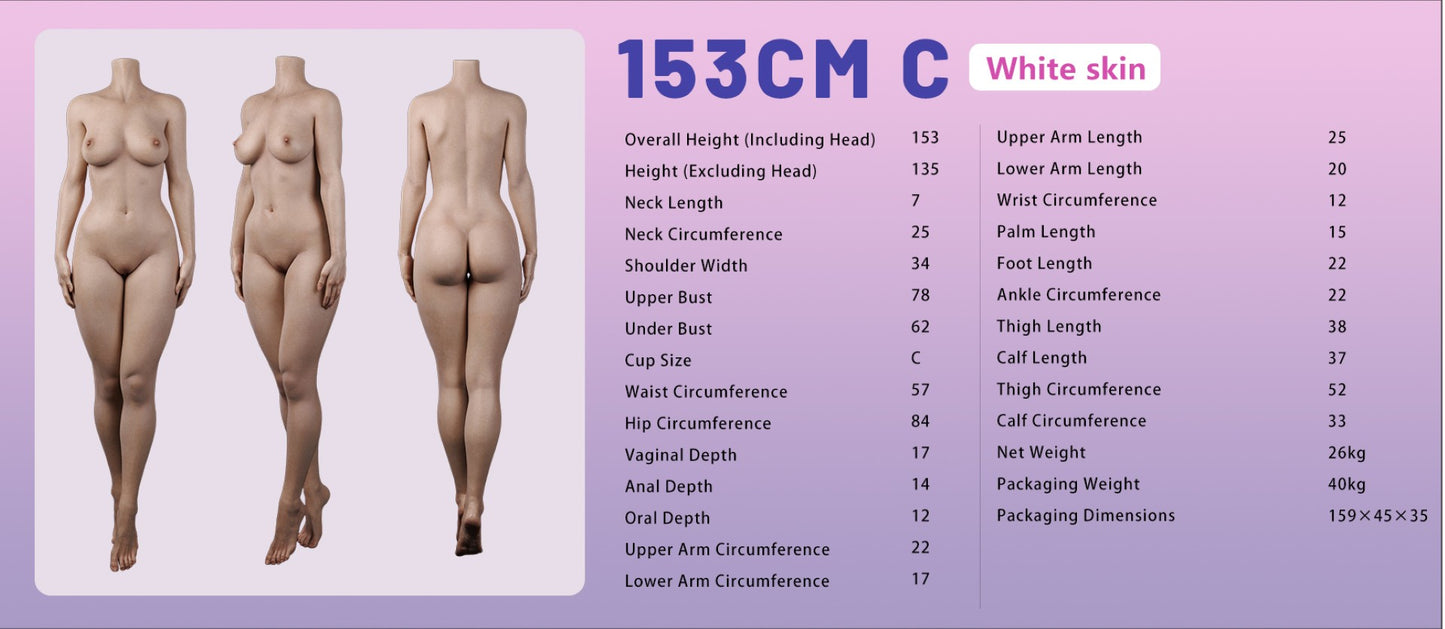 IDODOLL ID12 Sara - 153cm (Silicone) Sex Doll