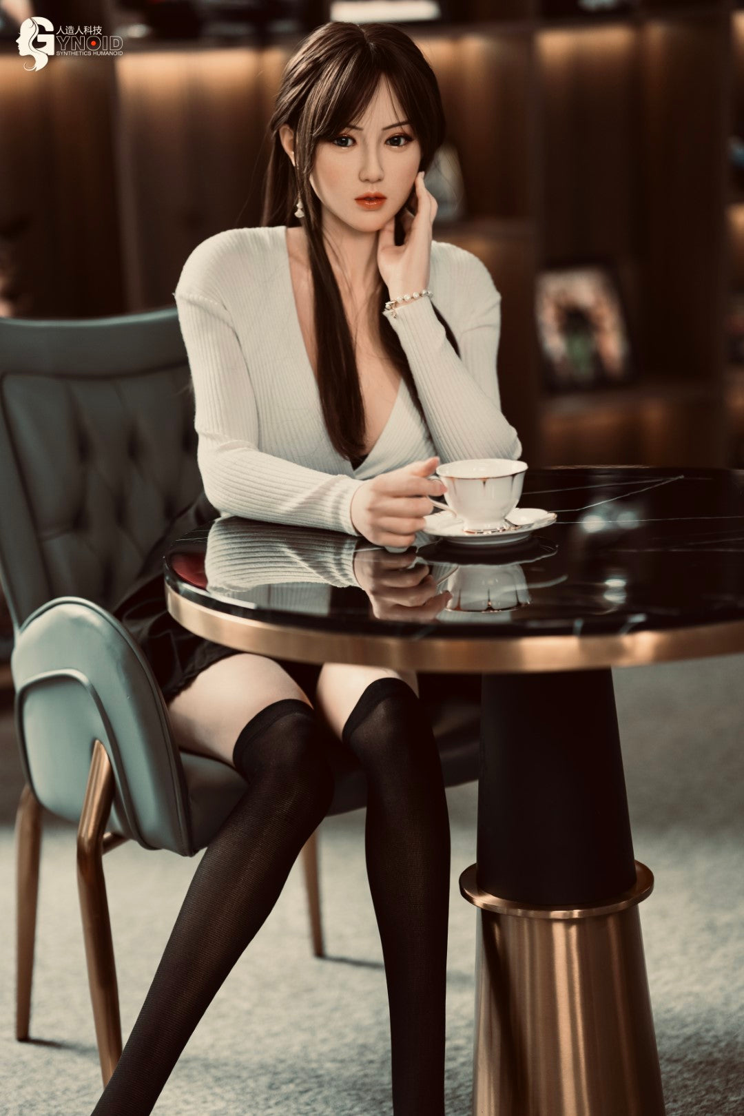 Gynoid Leyla Model 19 Deluxe - 168cm Silicone Sex Doll