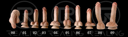 Realing Dildo - Nr.0 (Full Silicone)