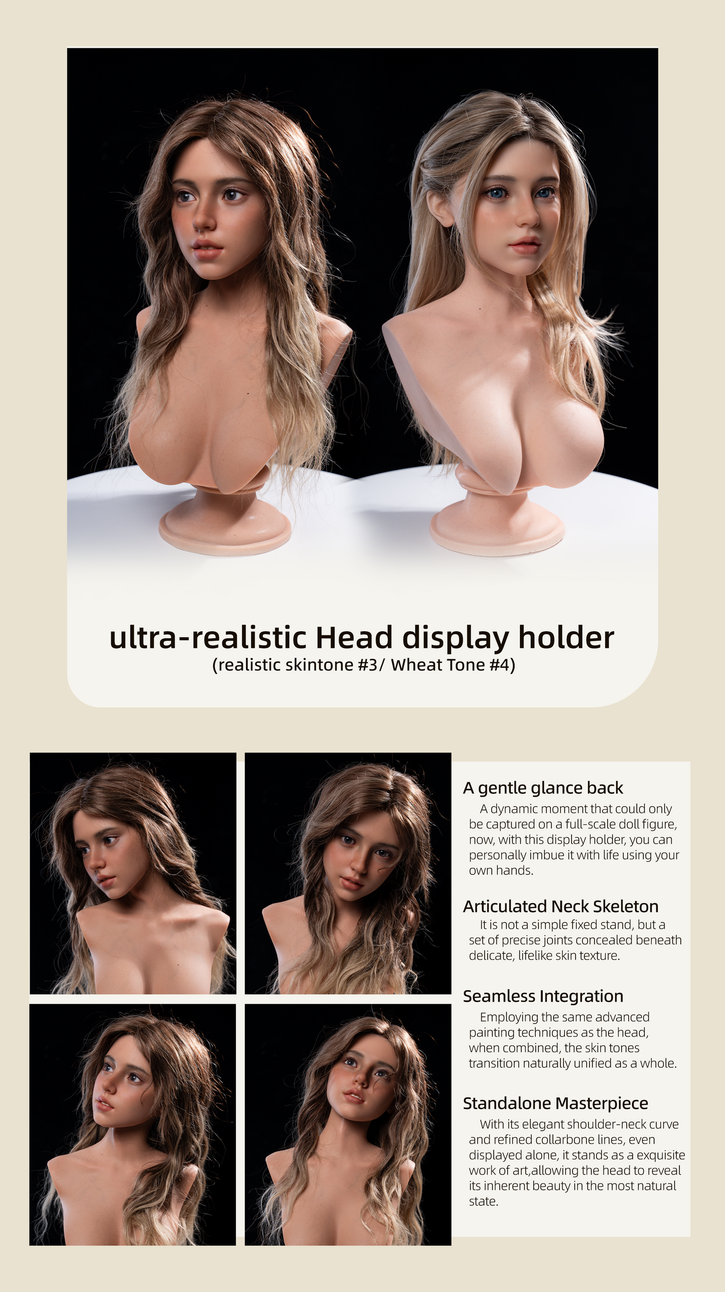 Gynoid Mona AP02 (AP Series) - Silicone Sex Doll